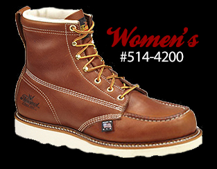 wedge style work boots