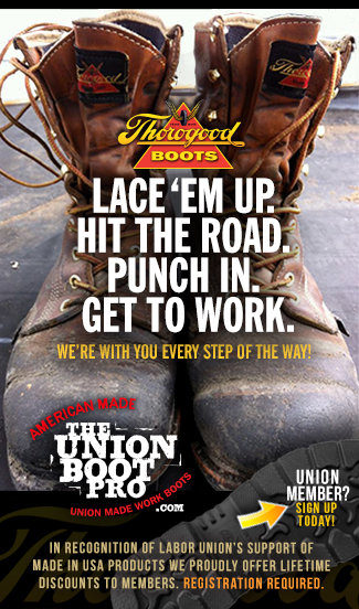 thorogood work boots union discount
