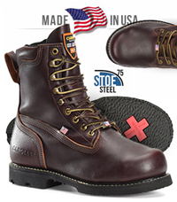 thorogood internal metatarsal work boots