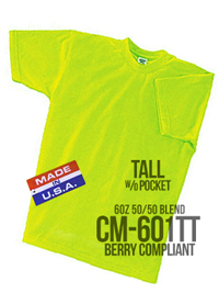 Made-in-USA Camber® HiViz Work Shirts.