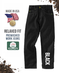 prison blues black jeans